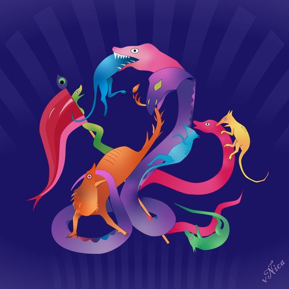 serpent mangoose fighting