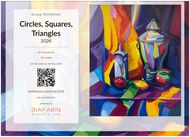 Purple Still Life: Circles, Squares & Triangles 2026 Poster