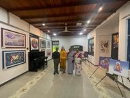 My Art Exhibition at Alliance Française de Kandy