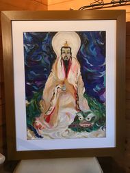Immortal Taoist: finished and framed