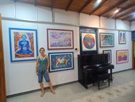 My Art Exhibition at Alliance Française de Kandy