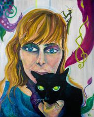 Self-Portrait with Noir