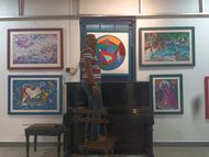 My Art Exhibition at Alliance Française de Kandy