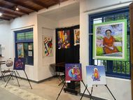 My Art Exhibition at Alliance Française de Kandy