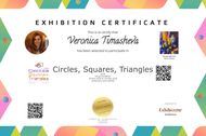 Purple Still Life: Circles, Squares & Triangles 2026 Certificate