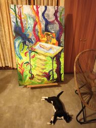 Magic Garden: in my art studio
