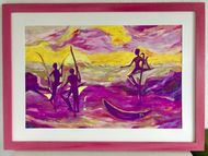 Stilt Fishing: framed