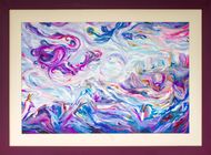 Birth of Sihina Loka: finished and framed