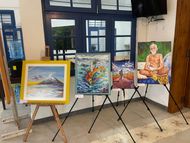 My Art Exhibition at Alliance Française de Kandy