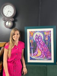Alchemy Owl: Happy with my finished artwork!